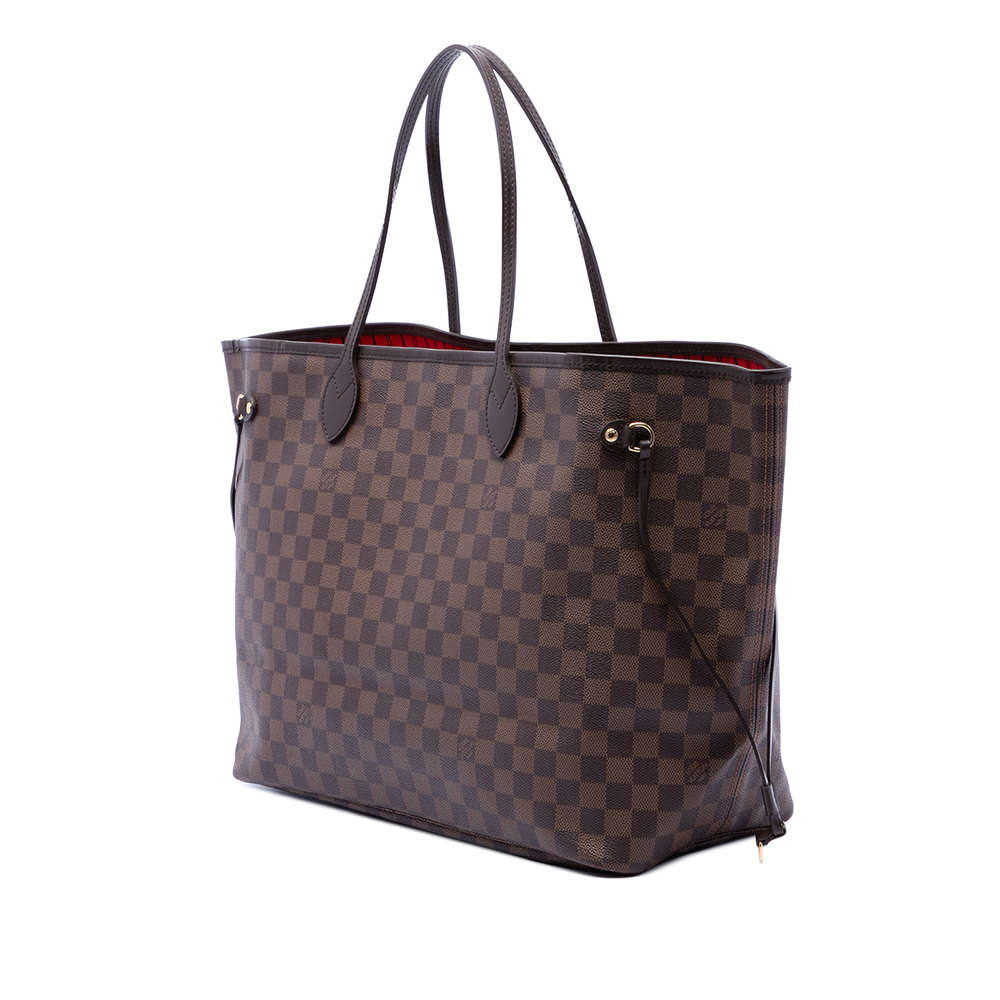 Pre-Loved Louis Vuitton Damier Ebene Neverfull GM - Picture 2 of 6